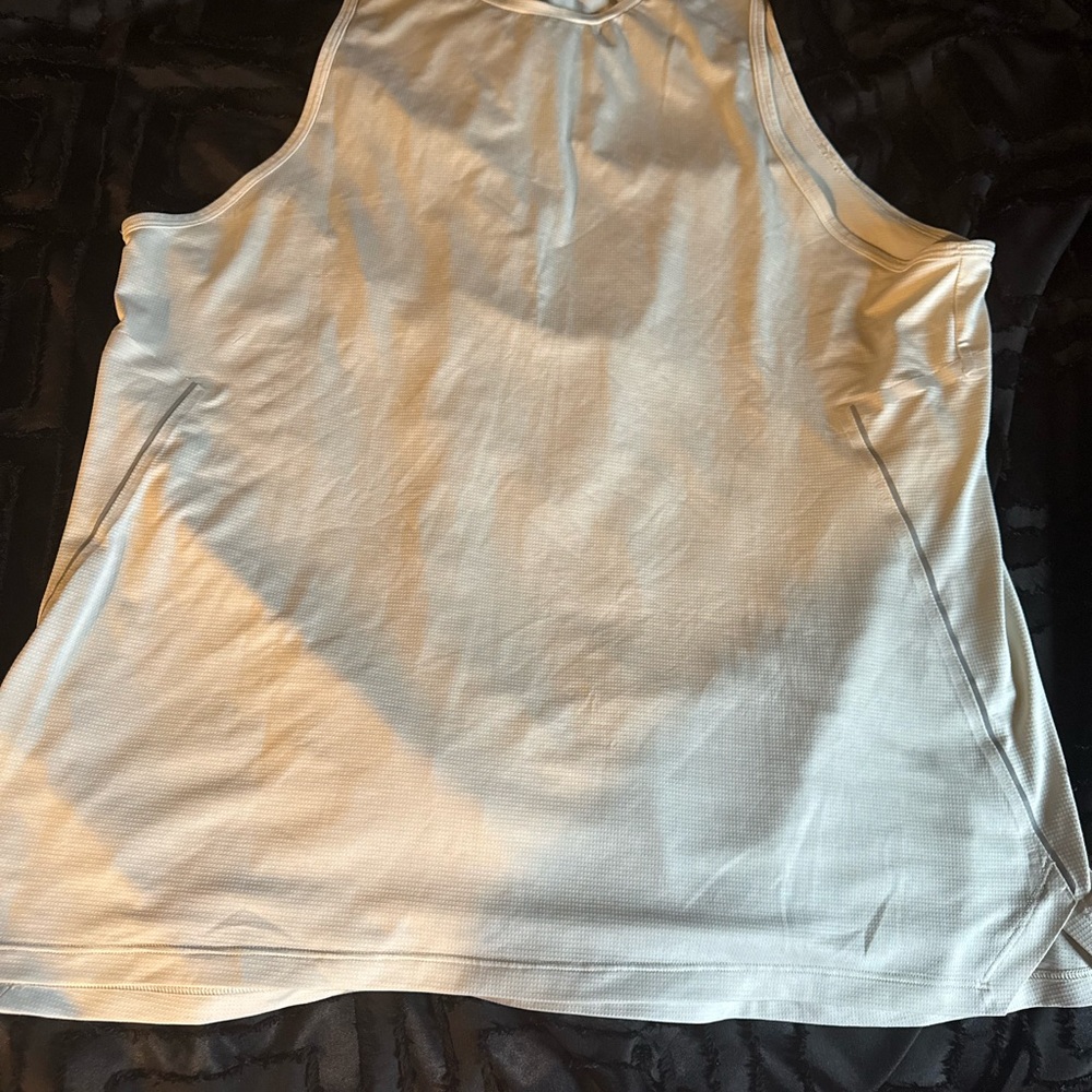 lululemon athletica Men's White Tank Top